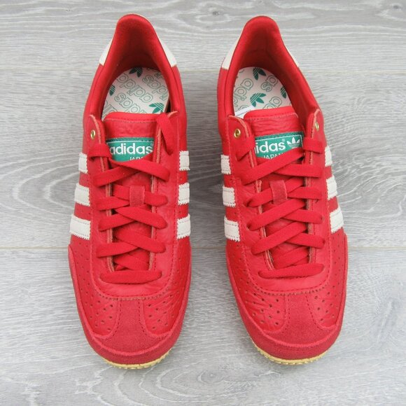 Adidas Japan Scarlet Red White Shoes Womens Size 8 NEW IG4507 - Picture 6 of 15